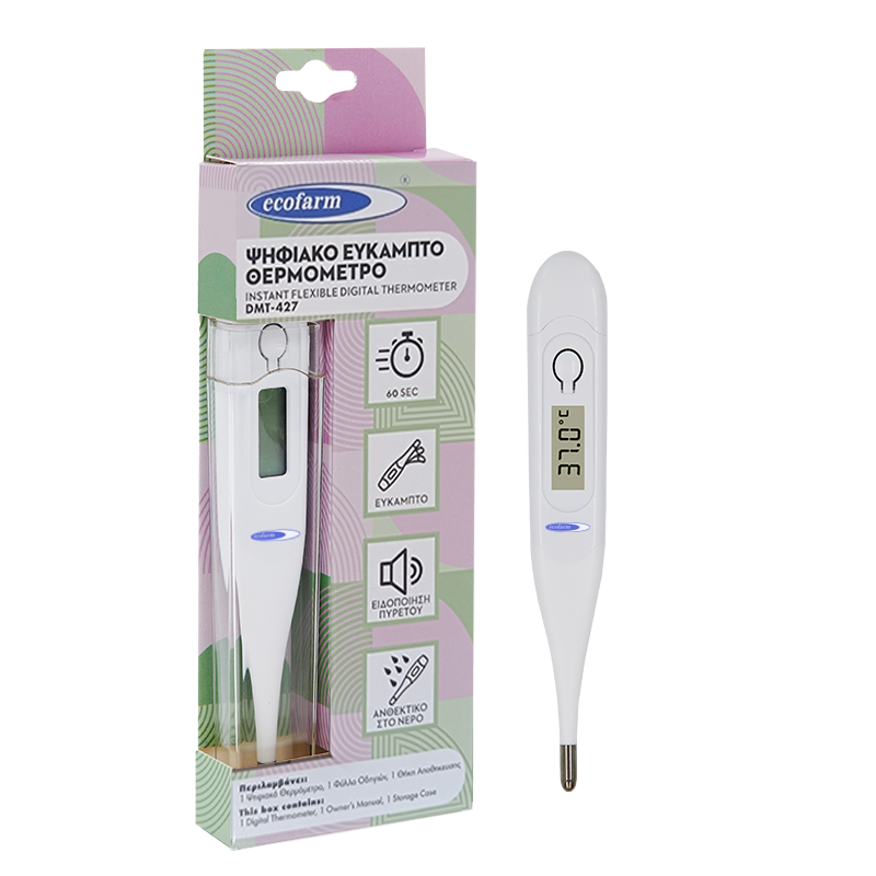 ThERMOMETRO PsIFIAKO ECOFARM FLEX TIP DMT-427